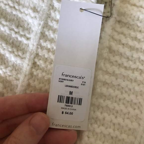 Francescas comfy white cardigan - Picture 3 of 3